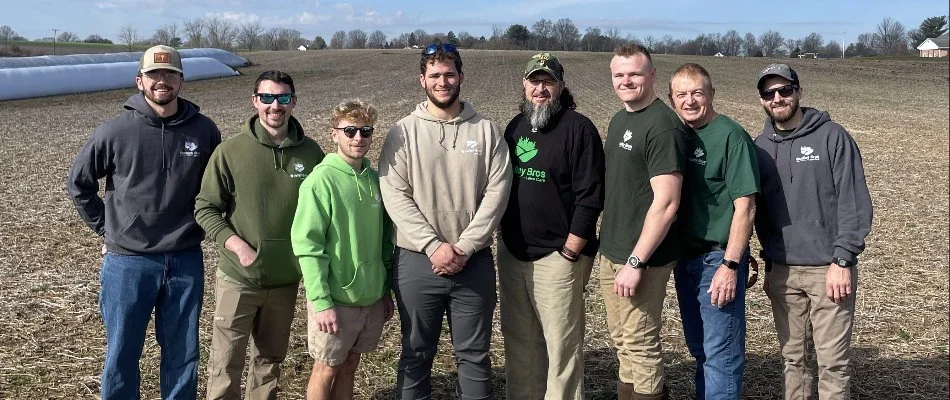 Team Photo Outdoors with Woolley Outdoors Hoodie Uniform